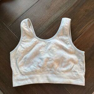 Aerie ribbed sports bra no padding